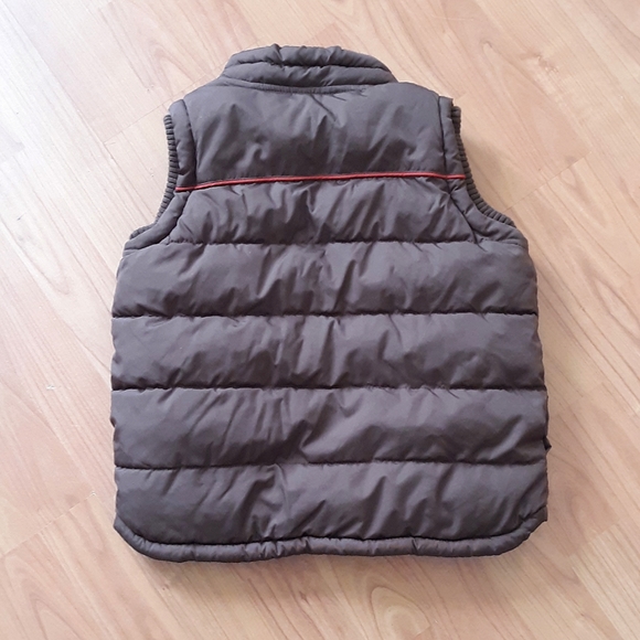 Old Navy Button Up Puffer Vest w/Owl & Pockets - Picture 3 of 7